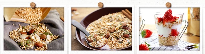 キヌアグラーノーラの画像